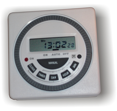 7 Day Time Clock - digital timer